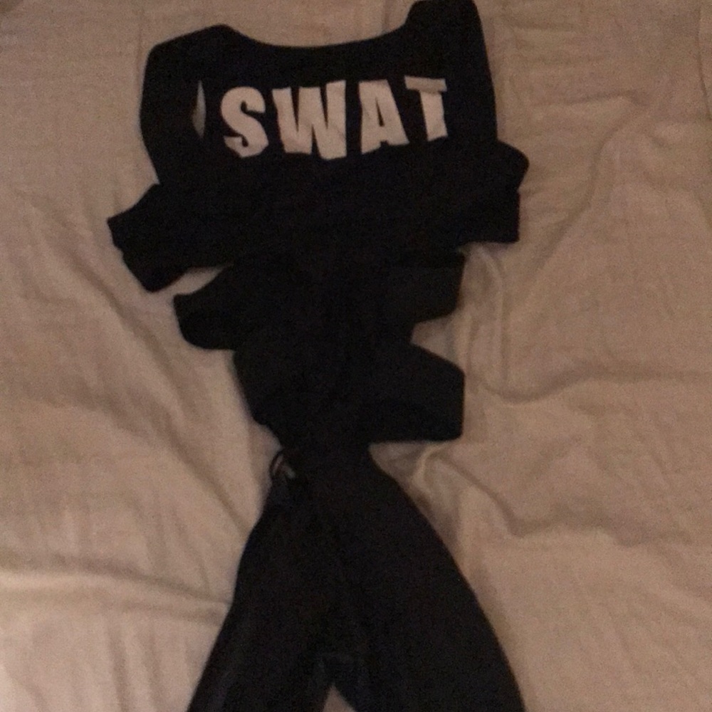 Halloween swat costume